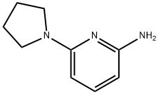 6-(Pyrrolidin-1-yl)pyridin-2-amine Struktur