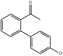 4'-Chloro-2-acetylbiphenyl Struktur