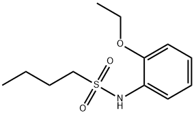 N-(2-ethoxyphenyl)butane-1-sulfonamide Struktur