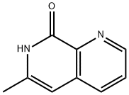 6-Methyl-1,7-naphthyridin-8(7H)-one Struktur