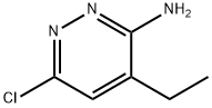 6-Chloro-4-ethylpyridazin-3-amine Struktur