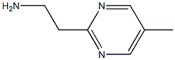 2-(5-methylpyrimidin-2-yl)ethanamine Struktur