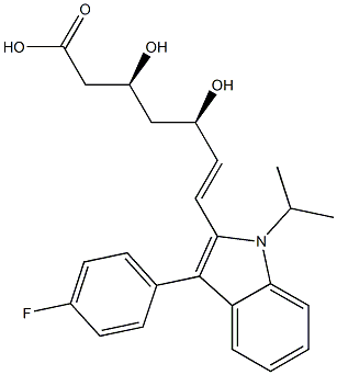 Fluvastatin EP impurity A -G Struktur