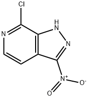 7-Chloro-3-nitro-1H-pyrazolo[3,4-c]pyridine Struktur