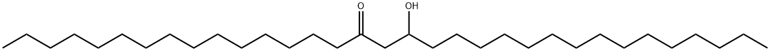 18-Hydroxytritriacontan-16-one Struktur