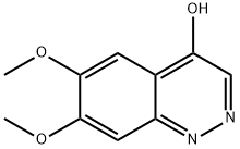 6,7-Dimethoxy-cinnolin-4-ol Struktur