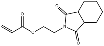 2-Propenoic acid,2-(octahydro-1,3-dioxo-2H-isoindol-2-yl)ethyl ester Struktur