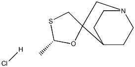 trans-Cevimeline Hydrochloride Struktur