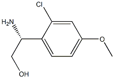 (2R)-2-AMINO-2-(2-CHLORO-4-METHOXYPHENYL)ETHAN-1-OL Struktur