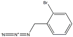 Benzene, 1-(azidomethyl)-2-bromo- Struktur