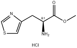 4-Thiazolyl-L-alanine methyl ester dihydrochloride Struktur