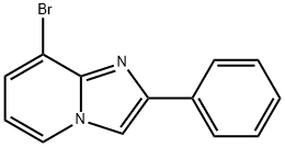 8-bromo-2-phenylimidazo[1,2-a]pyridine Struktur