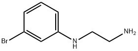 N1-(3-溴苯基)乙烷-1,2-二胺, 14088-81-4, 結(jié)構(gòu)式