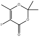 4H-1,3-Dioxin-4-one, 5-iodo-2,2,6-trimethyl-