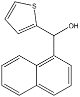 naphthalen-1-yl(thiophen-2-yl)methanol Struktur