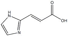 3-(1H-imidazol-2-yl)-acrylic acid Struktur