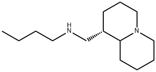 N-(octahydro-2H-quinolizin-1-ylmethyl)butan-1-amine dihydrochloride Struktur