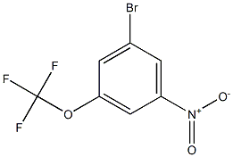 1-bromo-3-nitro-5-(trifluoromethoxy)benzene Struktur