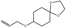 8-(2-PROPENYLOXY)-1,4-DIOXASPIRO[4.5]DECANE Struktur