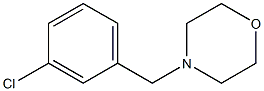 4-[(3-chlorophenyl)methyl]morpholine Struktur