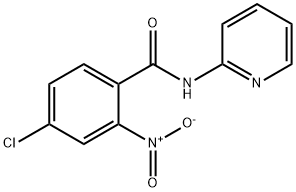 4-chloro-2-nitro-N-pyridin-2-ylbenzamide Struktur