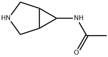 N-(3-azabicyclo[3.1.0]hexan-6-yl)acetamide Struktur