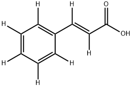 trans-Cinnamic-d7 Acid, 343338-31-8, 結(jié)構(gòu)式