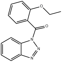 1-(2-ethoxybenzoyl)-1H-1,2,3-benzotriazole Struktur