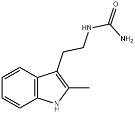 [2-(2-Methyl-1H-indol-3-yl)-ethyl]-urea Struktur