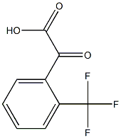 2-(2-Trifluoromethylphenyl)-2-oxoacetic acid Struktur