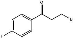 3-bromo-1-(4-fluorophenyl)propan-1-one Struktur