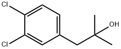 1-(3,4-DICHLOROPHENYL)-2-METHYLPROPAN-2-OL Struktur