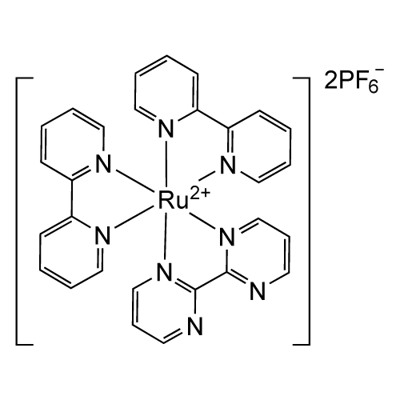 Tris (2,2'-bipyridyl) ruthenium hexafluorophosphate Struktur