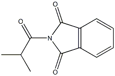 1H-Isoindole-1,3(2H)-dione,2-(2-methyl-1-oxopropyl)- Struktur