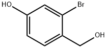 3-Bromo-4-hydroxymethyl-phenol Struktur