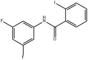 N-(3,5-difluorophenyl)-2-iodobenzamide Struktur