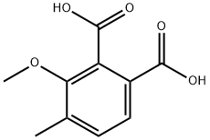 4-METHYL-3-METHOXYCARBOXYLBENZOIC ACID Struktur