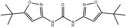 Urea, N,N'-bis[5-(1,1-dimethylethyl)-3-isoxazolyl]- Struktur