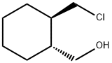 trans-2-(Chloromethyl)cyclohexanemethanol Struktur