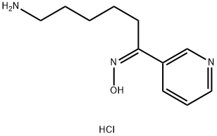 (Z)-N-[6-amino-1-(pyridin-3-yl)hexylidene]hydroxylamine hydrochloride Struktur