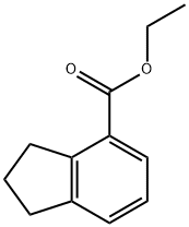 ETHYL 2,3-DIHYDRO-1H-INDENE-4-CARBOXYLATE Struktur