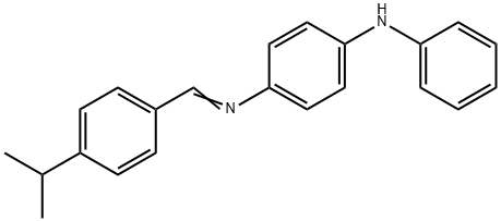 N-(4-isopropylbenzylidene)-N'-phenyl-1,4-benzenediamine Struktur