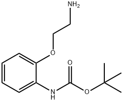 TERT-BUTYL (2-(2-AMINOETHOXY)PHENYL)CARBAMATE Struktur