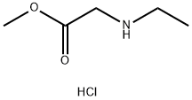 Ethylamino-acetic acid methyl ester hydrochloride Struktur