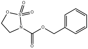 3-Cbz-1,2,3-oxathiazolidine 2,2-dioxide Struktur