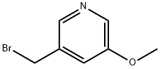 3-(bromomethyl)-5-methoxypyridine Struktur