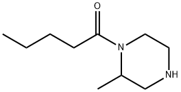 1-(2-methylpiperazin-1-yl)pentan-1-one Struktur