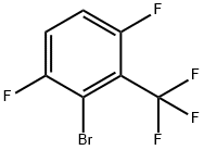 2-Bromo-3,6-difluorobenzotrifluoride Struktur