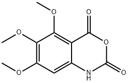 5,6,7-TRIMETHOXY-1H-BENZO[D][1,3]OXAZINE-2,4-DIONE Struktur