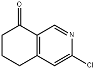 3-chloro-6,7-dihydro-5H-isoquinolin-8-one Struktur